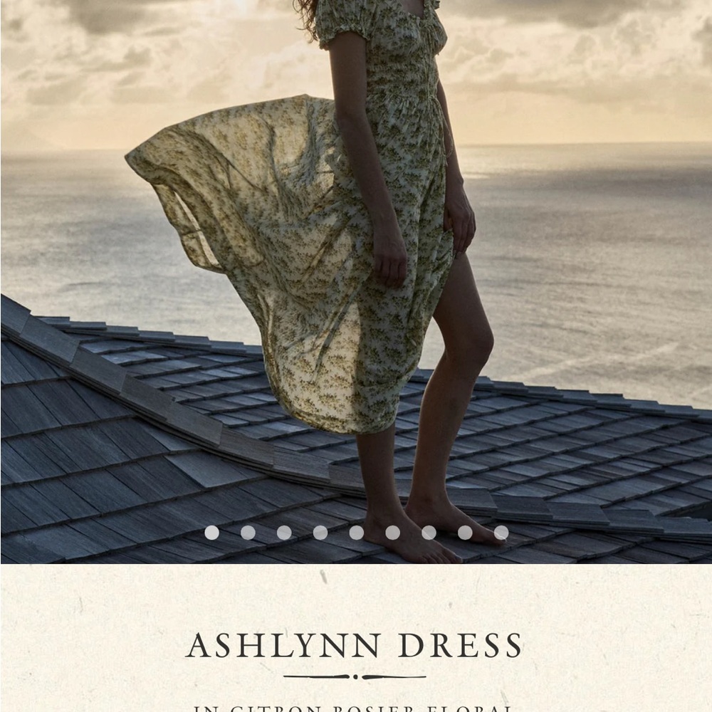 Doen Ashlynn Floral Maxi Dress NWT